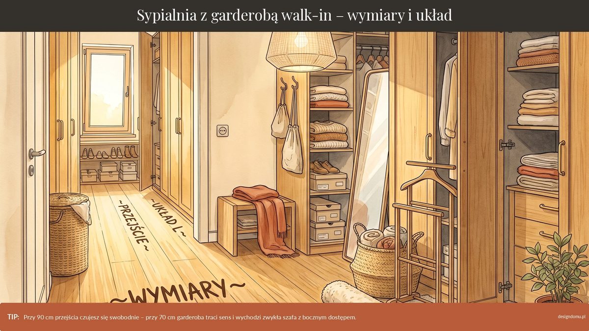 Wnętrze zaaranżowane w ciepłym, naturalnym stylu