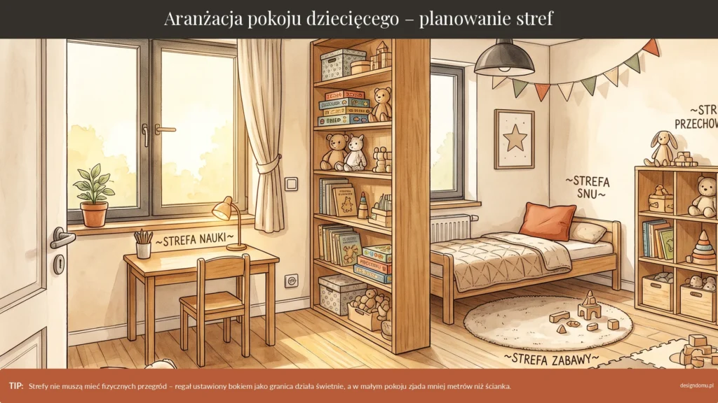 aranżacja pokoju dziecięcego