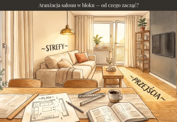 Aranżacja salonu w bloku – pomysły, style i porady projektantów