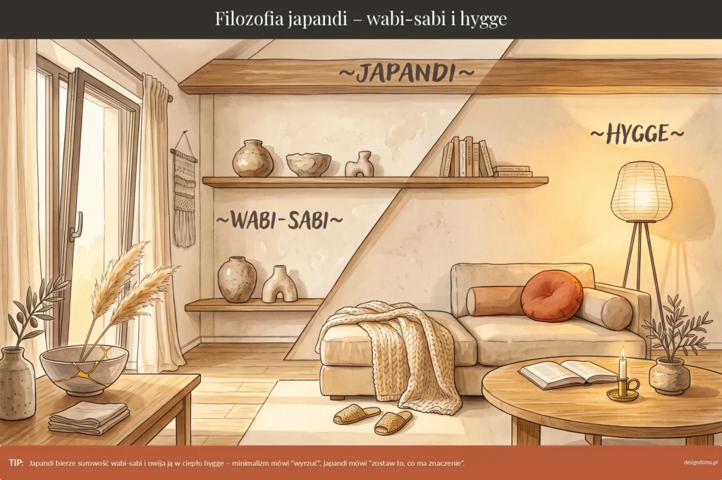 japandi filozofia - wabi-sami i hygge
