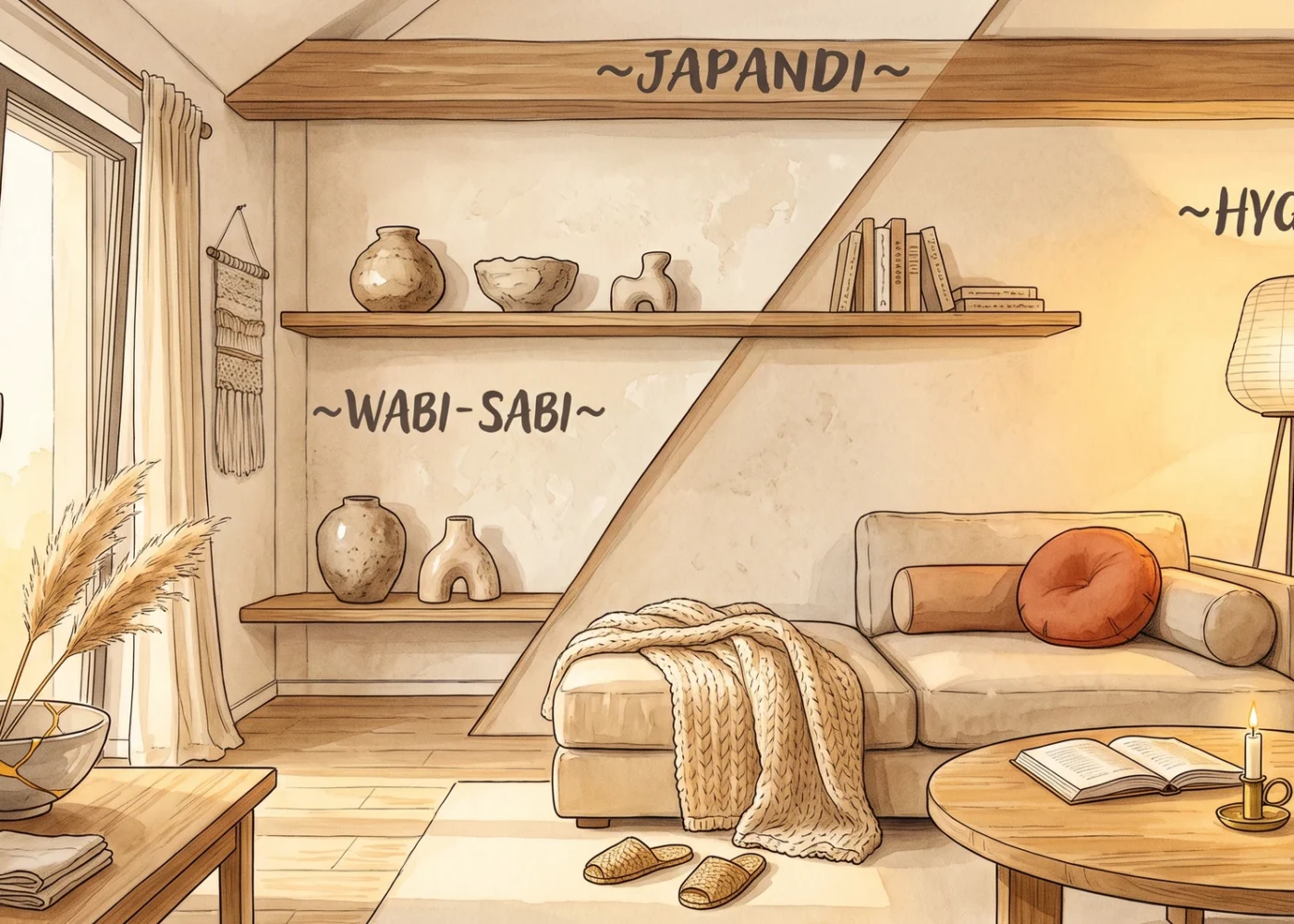 Styl japandi – skandynawska prostota z japońskim minimalizmem