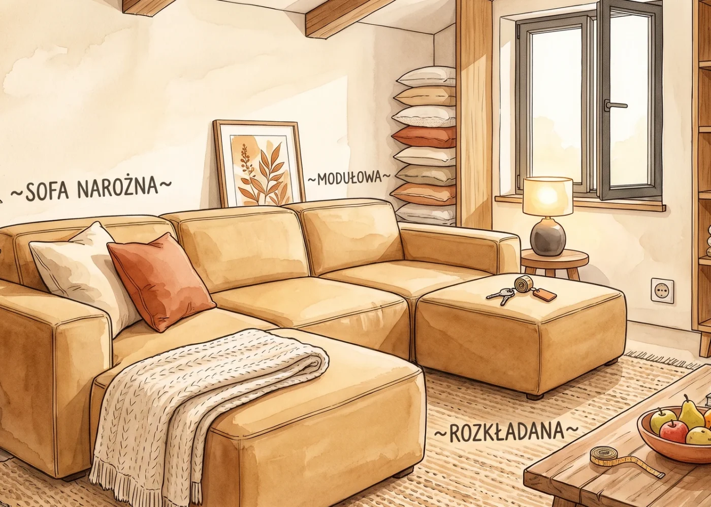 Sofa do salonu – jak wybrać kanapę pasującą do wnętrza