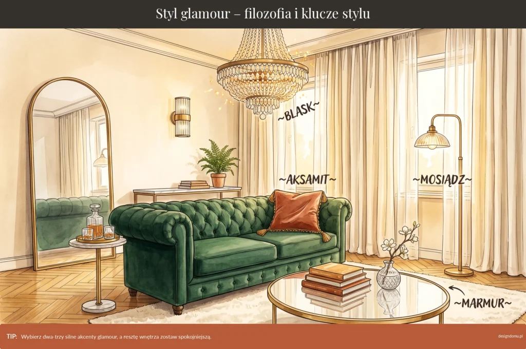 styl glamour filozofia i klucze stylu