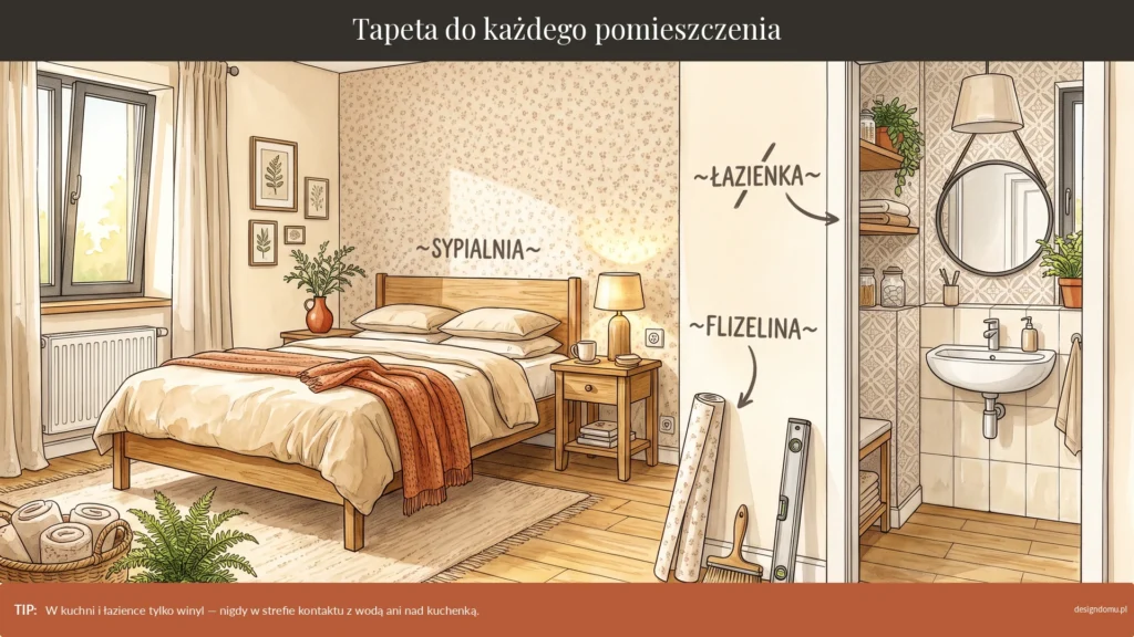 tapety do sypialni