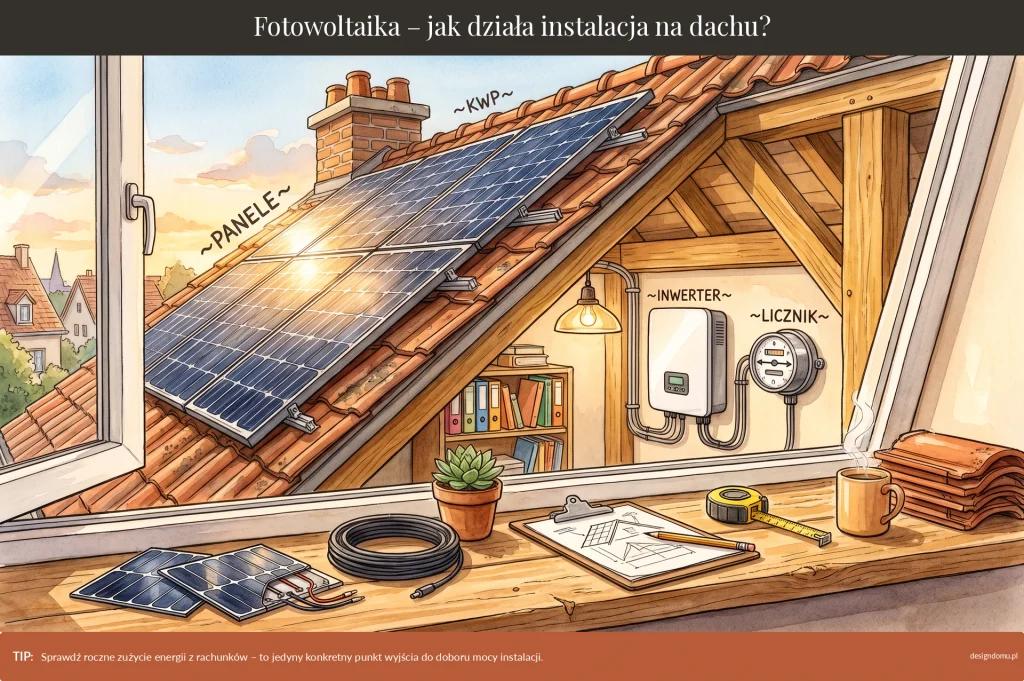 fotowoltaika jak działa instalacja na dachu