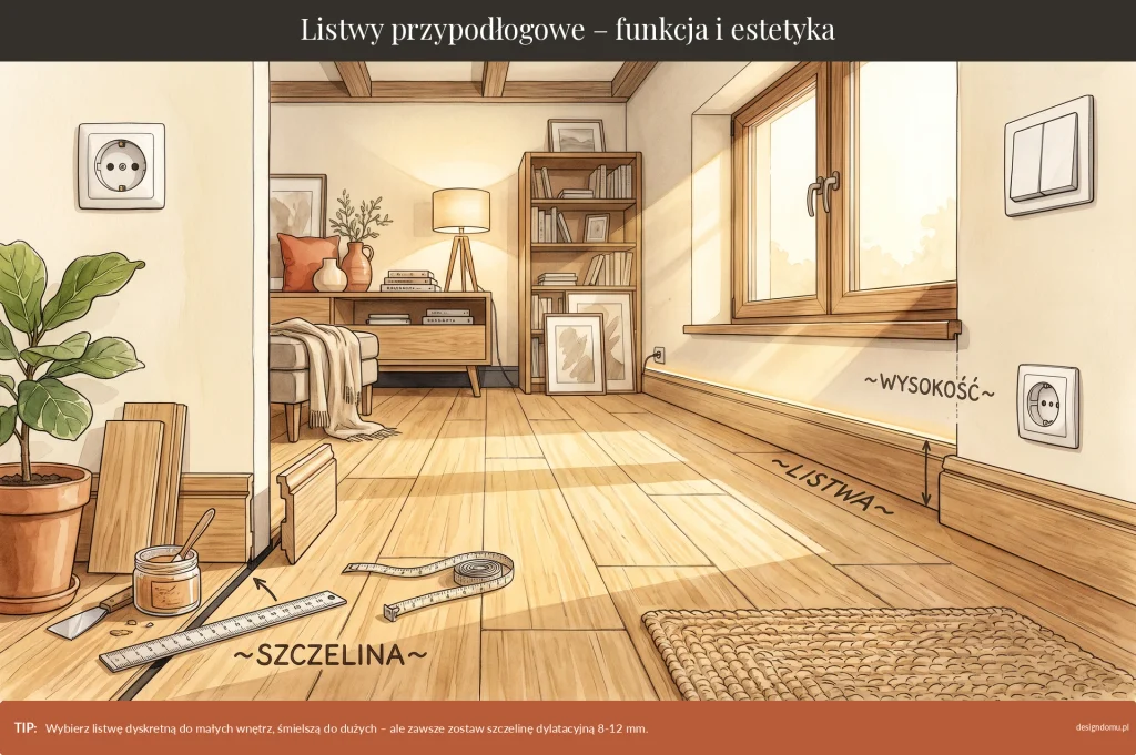 listwy przypodłogowe fukcje i estetyka