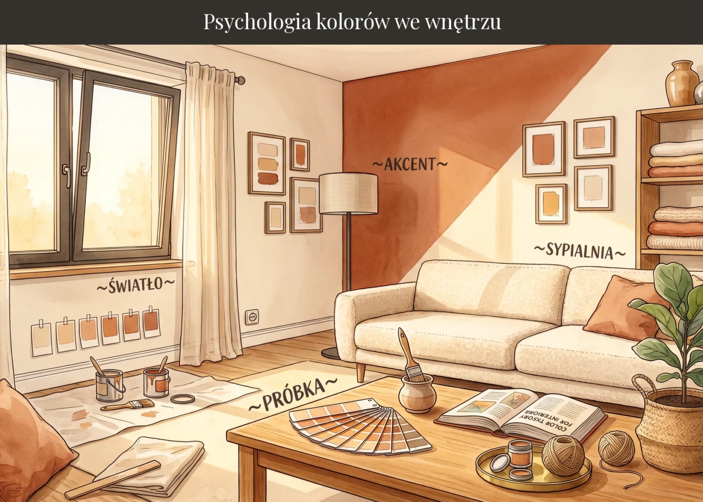 Kolory w mieszkaniu – jak dobrać paletę barw do wnętrza