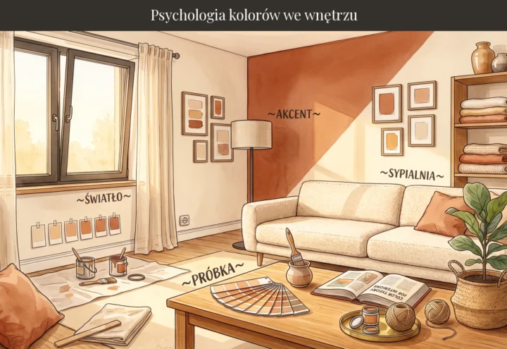 Kolory w mieszkaniu – jak dobrać paletę barw do wnętrza