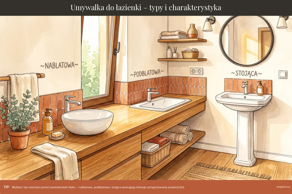 umywalka do łazienki typy