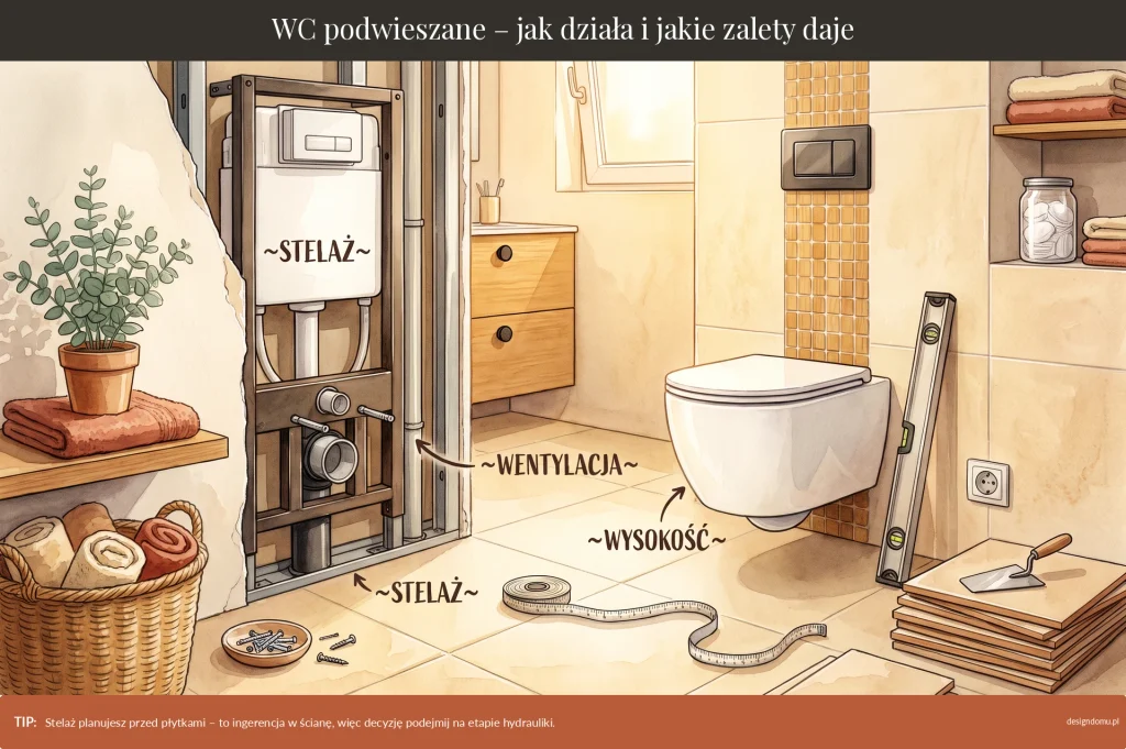 wc podwieszane jak działa i jakie ma zalety