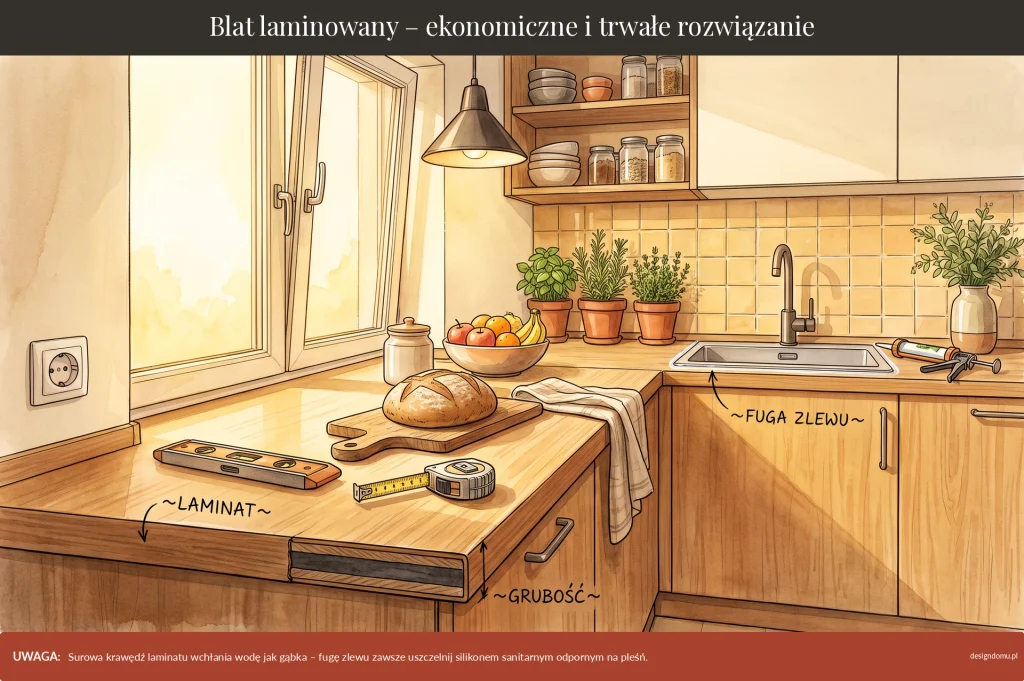 blat laminowany