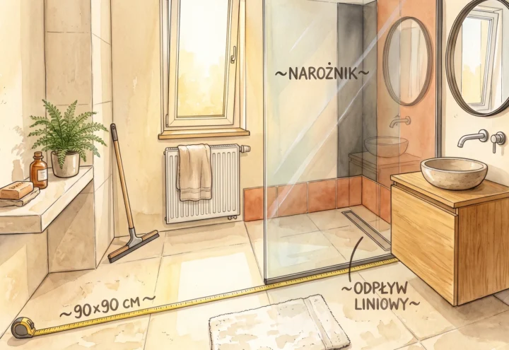 Kabina prysznicowa walk-in – jak ją zaprojektować w łazience